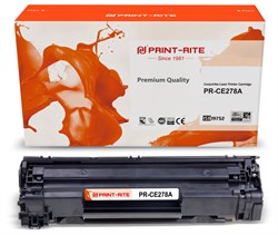 Лазерный картридж Print-Rite PR-CE278A (CE278A / TFH898BPU1J1) черный для HP LJ P1566, P1606w (2'100 стр.) - фото 18327