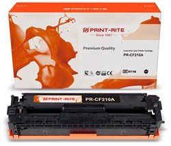 Лазерный картридж Print-Rite PR-CF210A (CF210A / TFH992BPU1J) черный для HP LJ Pro 200, M251, M276 (1'600 стр.) - фото 18341