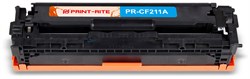 Лазерный картридж Print-Rite PR-CF211A (CF211A / TFH993CPU1J) голубой для HP LJ Pro 200, M251, M276 (1'800 стр.) - фото 18344