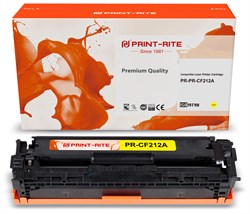 Лазерный картридж Print-Rite PR-CF212A (CF212A / TFH994YPU1J) желтый для HP LJ Pro 200, M251, M276 (1'800 стр.) - фото 18345