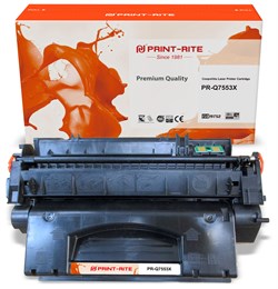 Лазерный картридж Print-Rite PR-Q7553X (Q7553X / TFHAA5BPU1J) черный для HP P2014, P2015, M2727 (7'000 стр.) - фото 18369