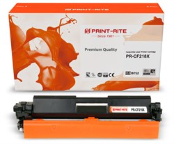 Лазерный картридж Print-Rite PR-CF218X (CF218X / TFHBECBPU1J) черный для HP LJ Pro M104a, M104W, MFP M132snw, M132fp, M132fw, M132nw (3'000 стр.) - фото 18439