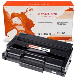 Лазерный картридж Print-Rite PR-407646 (407646 / TFR801BPU1J) черный для Ricoh SP3500NSF, 3510DN SF (6'400 стр.) - фото 18453