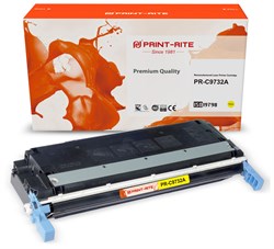 Лазерный картридж Print-Rite PR-C9732A (C9732A / TRH216YPU1J) желтый для HP CLJ 5500, 5550 (13'000 стр.) - фото 18471