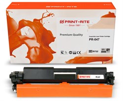 Лазерный картридж Print-Rite PR-047 (Cartridge 047/ TFHAW3BPU1J) черный для Canon LBP112, LBP113W (1'600 стр.) - фото 18540