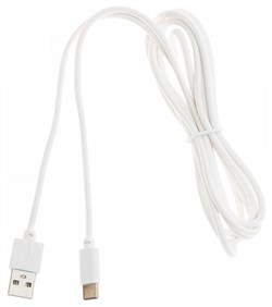 Кабель Cactus CS-USB.A.USB.C-1.8 USB (m)-USB Type-C (m) 1.8м белый блистер - фото 18786