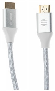 Кабель аудио-видео Cactus CS-HDMI.2.1-1.8 HDMI (m)/HDMI (m) 1.8м. позолоченные контакты, серебристый - фото 18860