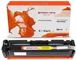 Лазерный картридж Print-Rite PR-CF542X (CF542X / TFHB34YPU1J ) желтый для HP LJ M254dw, M280nw, M281fdn MF642Cdw, MF641Cw, MF643Cdw, MF644Cdw, LBP621Cw, LBP622Cdw, LBP623Cdw (2'500 стр.) - фото 19367