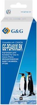 Струйный картридж G&G GG-PGI450XLBK черный для Canon MG6340, 5440, IP7240 (21.4 мл) - фото 19490