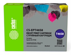 Струйный картридж Cactus CS-EPT46S8 (T46S8) черный для Epson SureColor SC-P700 (30 мл) - фото 20368