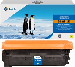 Лазерный картридж G&G GG-W2122X (212X) желтый для HP Color LJ M554,M555,578 Enterprise (10'000 стр.) - фото 21352