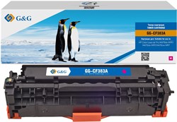 Лазерный картридж G&G GG-CF383A (HP 312A) пурпурный для HP LJ Pro M476dn, M476nw, M476dw (2'700 стр.) - фото 21379