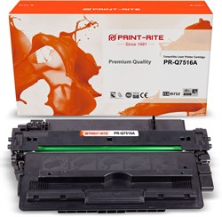 Лазерный картридж Print-Rite PR-Q7516A (Q7516A / TFH415BPU1J) черный для HP LJ 5200, 5200N, 5200L, 5200TN, 5200DTN (12'000 стр.) - фото 21390