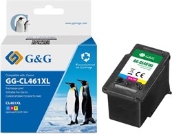 Струйный картридж G&G GG-CL461XL многоцветный для Canon PIXMA TS5340, PIXMA TS7440 - фото 21530