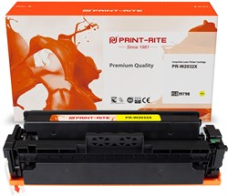 Лазерный картридж Print-Rite PR-W2032X (W2032X / TFHBKUYPU1J) желтый для HP Color LaserJet M454dn Pro, 479 (6'000 стр.) - фото 21565