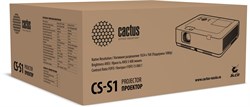 Проектор Cactus CS-S1.WT 3LCD 34000Lm LS 3400Lm ANSI (1024x768) 15000:1 ресурс лампы:10000часов 1xHDMI 4.5кг - фото 21936