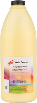Тонер Static Control KYUNIVY3-1KG желтый флакон для принтера Kyocera FSC5100DN, TA250ci (1'000 гр.) - фото 23078
