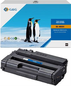 Лазерный картридж G&G GG-408281 (408281) черный для Ricoh SP 330SFN, SP 330DN (7'000 стр.) - фото 23193