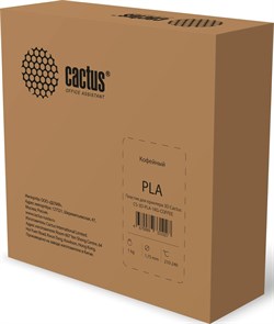 Пластик для принтера 3D Cactus CS-3D-PLA-1KG-COFFEE PLA d1.75мм 1кг 1цв. - фото 23278