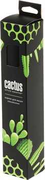 Коврик для мыши Cactus Black 250x200x3мм (CS-MPC-D01S) - фото 23338