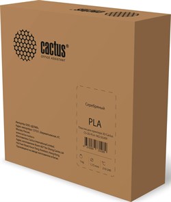 Пластик для принтера 3D Cactus CS-3D-PLA-1KG-SILVER PLA d1.75мм 1кг 1цв. - фото 23367