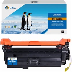 Лазерный картридж G&G GG-CE250X (CE250X) черный для HP CLJ CP3525n, CP3525dn, CP3525X, CP3520, CM3530fs MFP, CM3530 MFP (10'500 стр.) - фото 23491