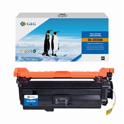 Лазерный картридж G&G GG-CE250A (CE250A) черный для HP CLJ CP3525n, CP3525dn, CP3525X, CP3520, CM3530fs MFP, CM3530 MFP (5'000 стр.) - фото 23706