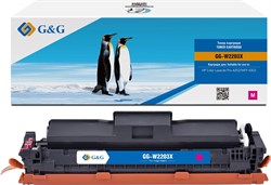 Лазерный картридж G&G GG-W2203X (HP W2203X) пурпурный для HP CLJ Pro 4202, MFP 4302 (5'500 стр.) - фото 23746