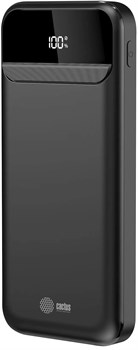 Мобильный аккумулятор Cactus CS-PBFSCA-10000 10000mAh 4.5A 2xUSB-A/USB-C черный - фото 23864