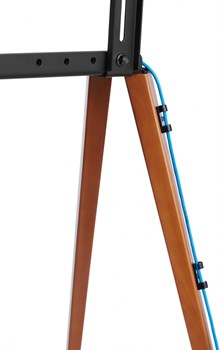 Подставка для телевизора Cactus CS-ST3646BKWN черный/орех 49"-75" макс.40кг напольный - фото 24121