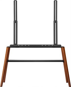 Подставка для телевизора Cactus CS-ST3647BKWN черный/орех 49"-75" макс.40кг напольный - фото 24136