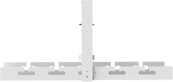Кабель-канал Cactus CS-CM-400-1WT для столов 40x12.9x19см белый - фото 24497