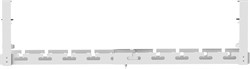 Кабель-канал Cactus CS-CM-700-1WT для столов 72.8x13x19см белый - фото 24513