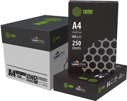 Бумага Cactus CS-LPA4160250 A4/160г/м2/250л./белый CIE170% для лазерной печати - фото 25249