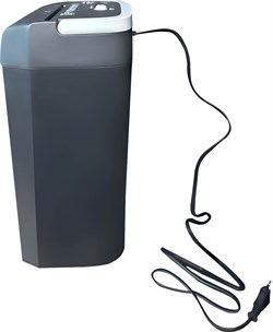 Шредер Cactus CS-SH-C2 черный (секр.P-4) фрагменты 8лист. 13лтр. скрепки скобы пл.карты - фото 25451