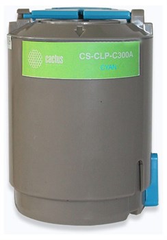 Лазерный картридж Cactus CS-CLP-C300A (CLP-C300A) голубой для Samsung CLP 300, 300n; CLX 2160, 2160n, 2160x, 2161k, 2161kn, 3130, 3130n, 3160, 3160fn, 3160n (1'000 стр.) - фото 9265