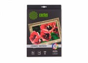 Холст Cactus CS-СGA426010 A4, 340г/м2, 10л, глянцевый хлопок для струйной печати