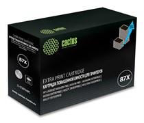 Лазерный картридж Cactus CS-CF287X-MPS (HP 87X) черный увеличенной емкости для HP LaserJet M506dn, M506n, M506x (24&#39;000 стр.)