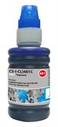 Чернила Cactus CS-I-CLI481C голубой для Canon Pixma TR7540, TR8540, TS6140, TS8140, TS9140 (100 мл)
