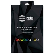 Пластик для ручки 3D Cactus CS-3D-PLA-9X10M PLA Pro d1.75мм L10м 9 цветов