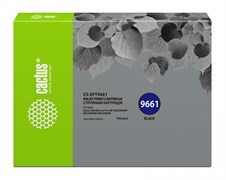 Струйный картридж Cactus CS-EPT9661 (C13T966140) черный для Epson WorkForce Pro WF-M5299DW, M5799DWF (795 мл.)