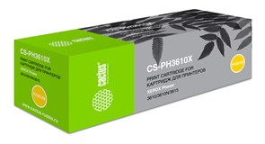 Лазерный картридж Cactus CS-PH3610X (106R02723) черный увеличенной емкости для Xerox Phaser 3610, 3610dn, 3610n, 3615, 3615dn; WorkCentre 3615, 3615dn (14&#39;100 стр.)