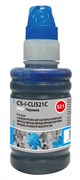 Чернила Cactus CS-I-CLI521C голубой для Canon PIXMA MP540, MP550, MP620, MP630, MP640, MP660 (100 мл)