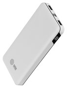 Мобильный аккумулятор Cactus CS-PBFSKT-10000 белый 2.1A 2xUSB (10'000 mAh)