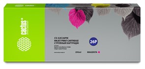 Струйный картридж Cactus CS-SJIC26PM (SJIC26P(M)) пурпурный для Epson ColorWorks TM-C7500 (295 мл)