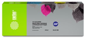 Струйный картридж Cactus CS-SJIC26PBK (SJIC26P(K)) черный для Epson ColorWorks TM-C7500 (295 мл)