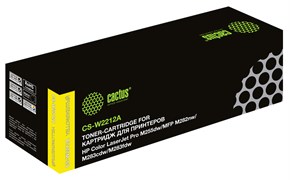 Лазерный картридж Cactus CS-W2212A (HP 207A) желтый для HP M255, MFP M282, M283 (1'250 стр.)