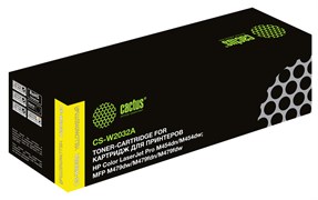Лазерный картридж Cactus CS-W2032A желтый для HP LaserJet M454, MFP M479 (2'100 стр.)