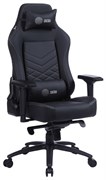 Кресло игровое Cactus CS-CHR-0112BL цвет: черный, обивка: эко.кожа, крестовина: металл пластик черный