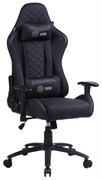 Кресло игровое Cactus CS-CHR-030BL цвет: черный обивка: эко.кожа, крестовина: металл пластик черный